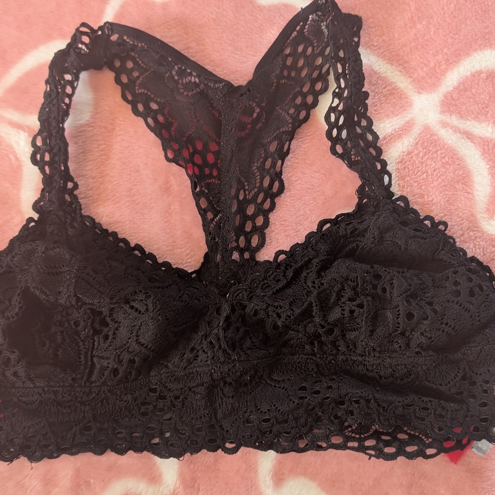 Aerie Lace Bralette in Black